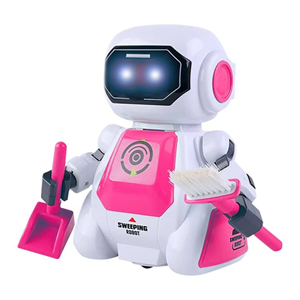 ربات اسباب بازی کنترلی نظافتچی صورتی SMART CLEANING ROBOT مدل T21B-2629_اسباب بازی